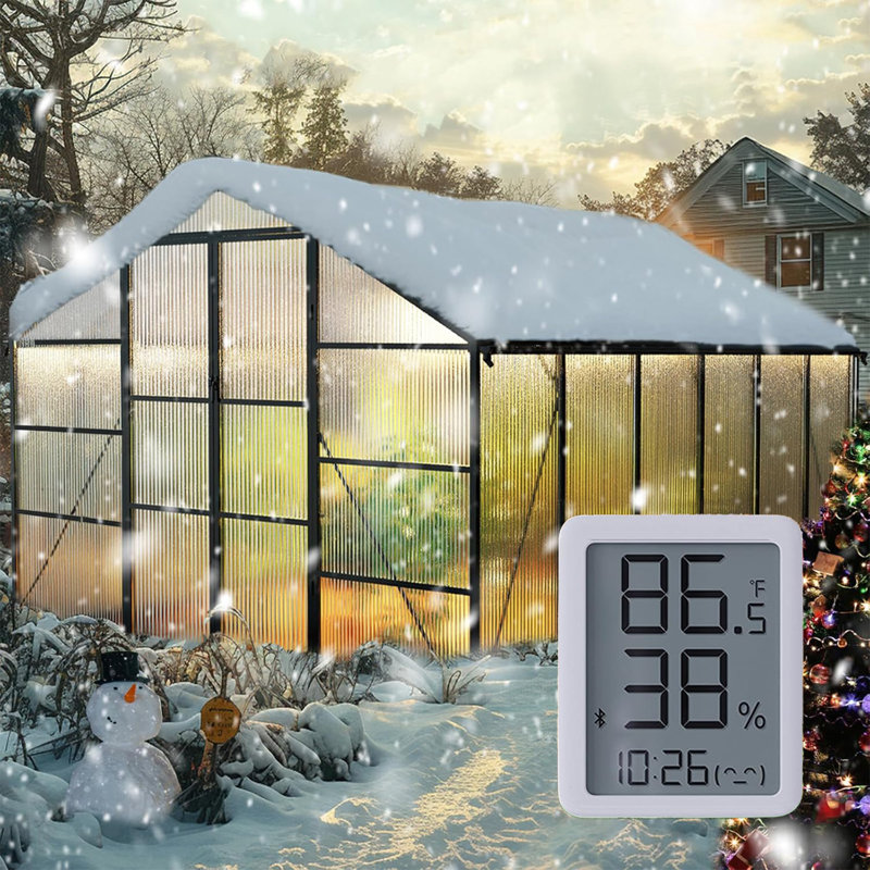 Greenhouse For Outdoors, Large Walk In Greenhouse Kit And Winter Garden Planting, Enhanced Aluminum Green Houses For Outside Withstands Strong Wind Or Snow To Protect Vegetables Or Plants