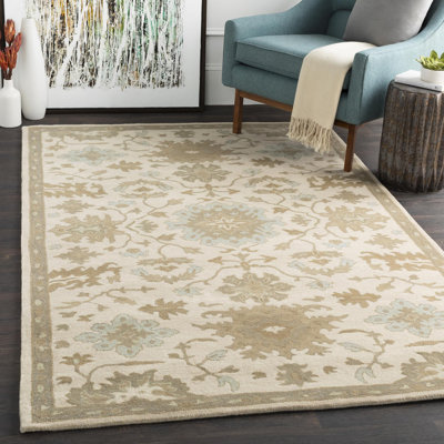 Arden Wool Floral Indoor Rug