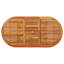 Patio Table 78.7"x39.4"x29.5" Solid Wood Eucalyptus