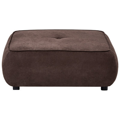 SALLA 87cm Wide Square Solid Colour Standard Ottoman