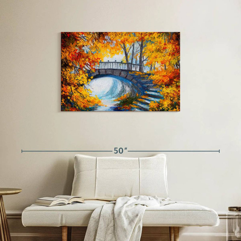 Lilie The Fall, 24" H x 36" W
