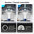 45.75'' 1250CFM Convertible Insert Range Hood with LED Lights and Baffle Filter