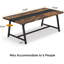 Bureau de direction de 70,87 po (sans la chaise)-589995720
