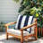 Indoor/Outdoor Reversible Throw Pillow