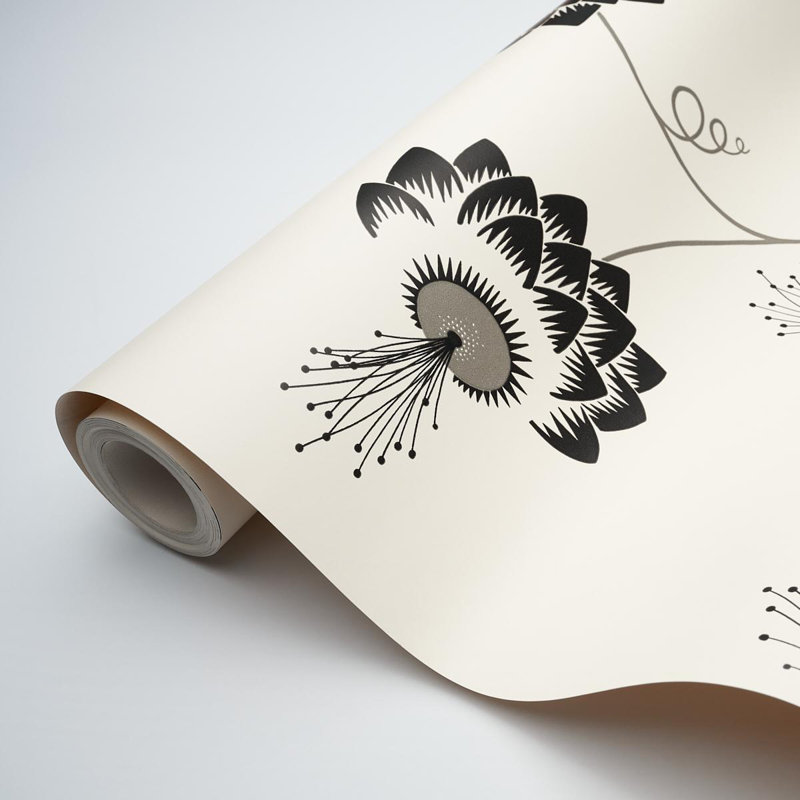 Papier peint Schumacher x Neisha Crosland Merlin, Vert charrue