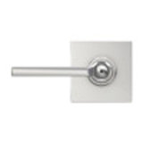 Latitude Lever with Collins Trim Bed and Bath Lock