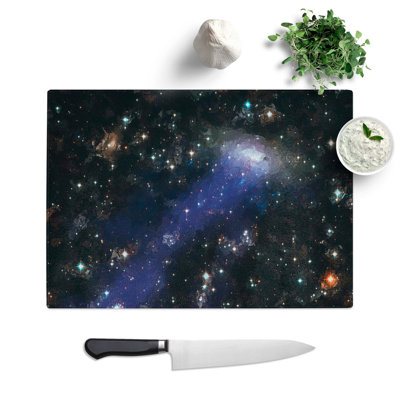Tempered Glass out of Space Vol.17 Chopping Board