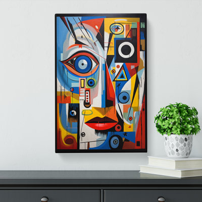 Eye Constructivism - Wrapped Canvas
