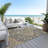 Celia Gray Washable Indoor-Outdoor Rug - -2053330324