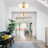 Willrich Glass Semi Flush Mount