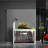 White Minimalist Rectangular Eco Aquarium Tank