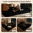 114'' Modern L-Shaped Sectional Sofa With Deep Seat, Sparkling Starry Fabric, Modular Couch For Living Room Or Bedroom – No Assembly Needed-545892161-545892167