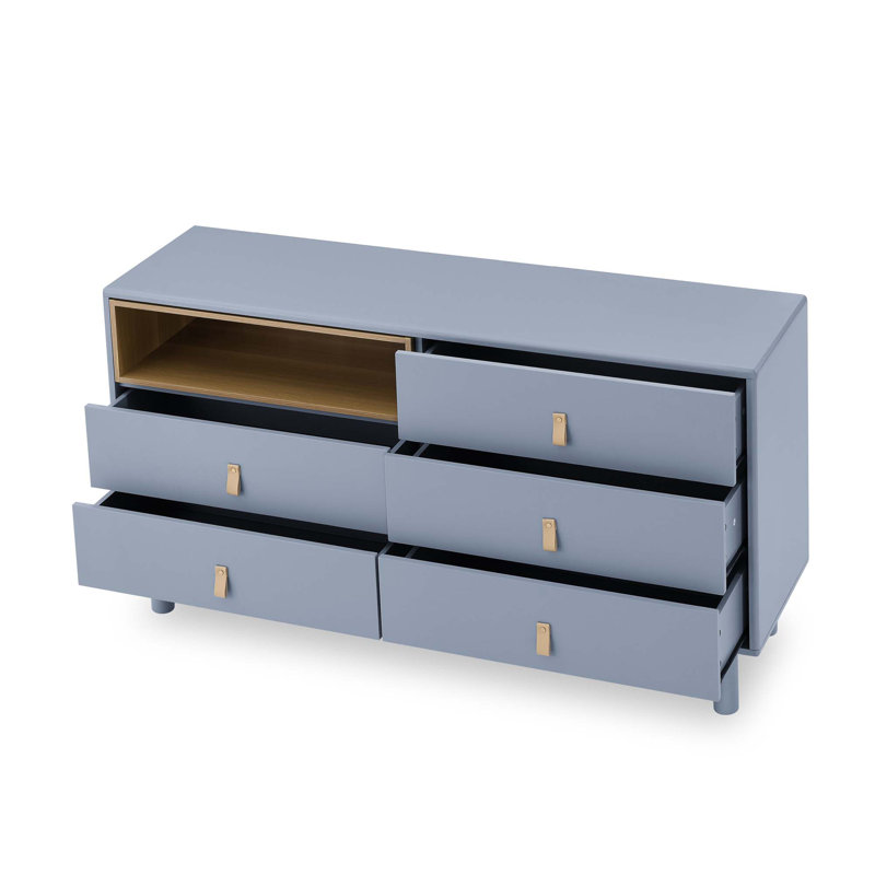 Commode d'appoint Phocas, Bleu