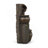19.75" High Weather Resistant Floor Fountain With Light, 3 Tier Outdoor Fountain, Brown + Gray