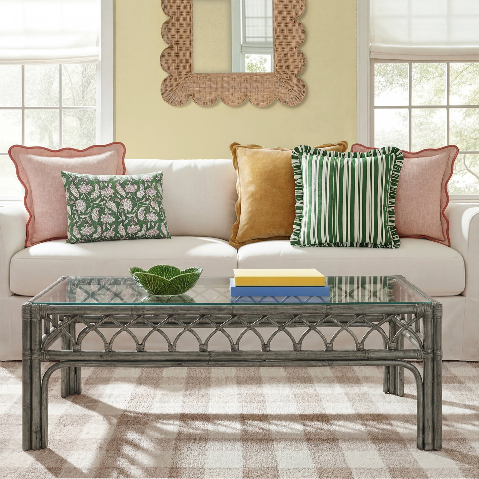 Edgewater Coffee Table, Greystone