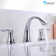Widespread 2-handle Bathroom Faucet with Drain Assembly