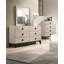 Meuble de chambre à coucher de style moderne avec commode 1 pièce et tiroirs 6X tiroirs-900305345