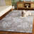 Glamour Hand Tufted Wool, Viscose Floral Indoor Rug-1045876334