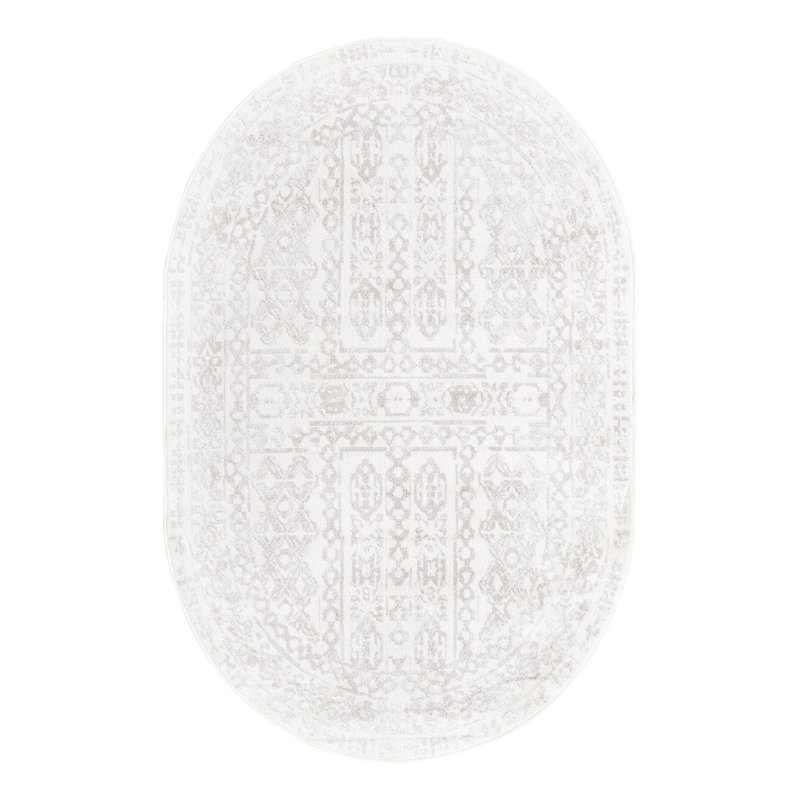 Brackett Oriental Indoor Rug, Oval 4'1" x 6'1"