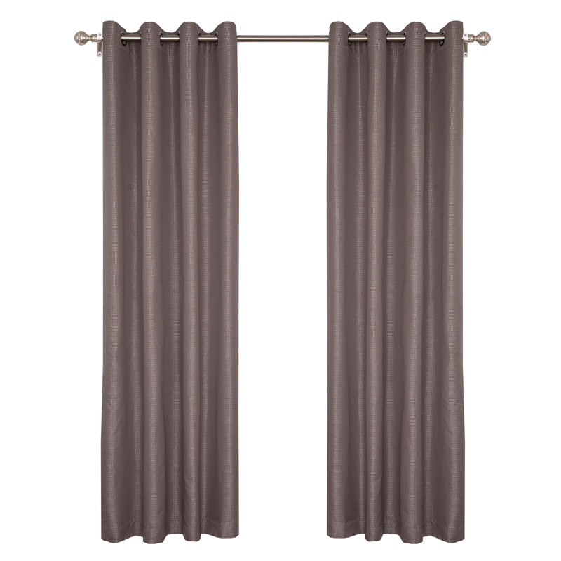 Paire de rideaux obscurcissant Tabarez, Taupe