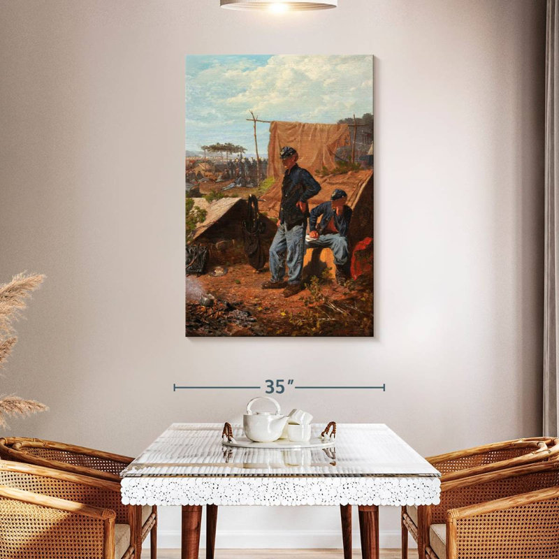 Mait Home Sweet Home 1863, H 48 po x l 32 po