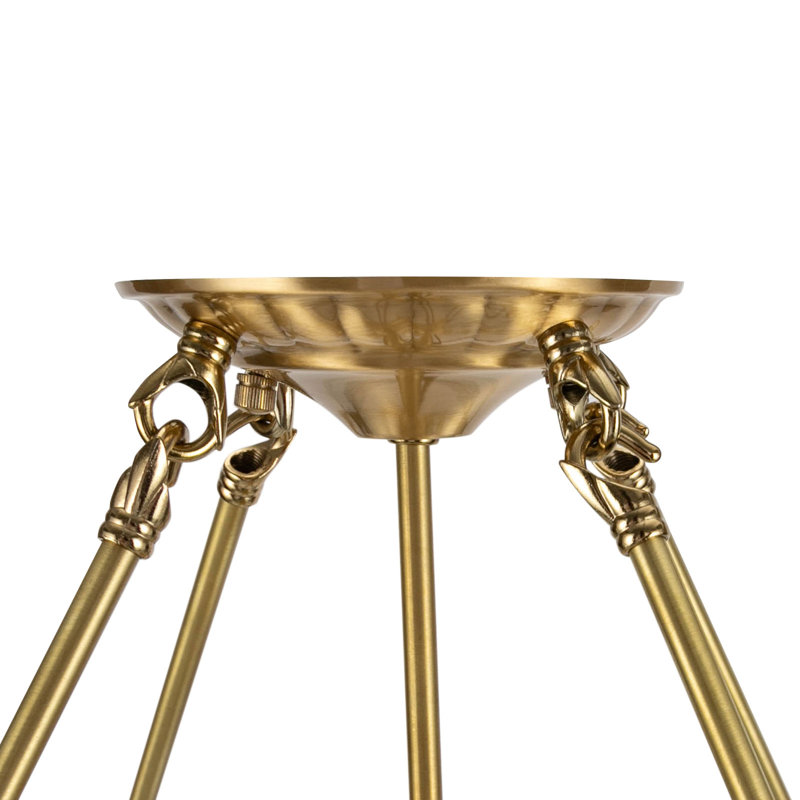 Keyin 17.71Inch Classic Flower-shaped Ceiling Light