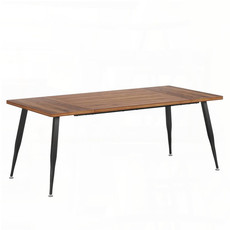 Modern Industrial Rectangular Dining Table (71" W)