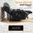Aguilera Leather Power Recliner Chair Home Theater Seating with LED Lights and Cup Holders-1144514101