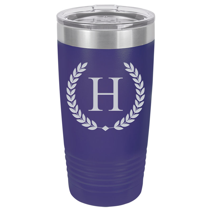 Laurel 20 oz. Tasse de voyage en acier inoxydable isolée sous vide, Oui, Mauve
