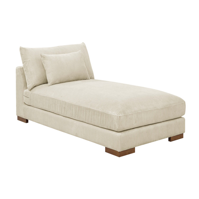 Wade Logan® Ayvion Upholstered Chaise Lounge & Reviews