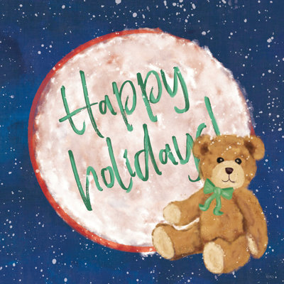 Aurohom " Hometown Holiday V " Mixed Media Print