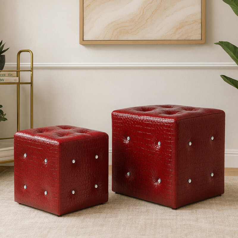 Manufactured Wood Accent Stool