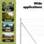 Vidaxl Fence With Posts Steel-116797978-116797982