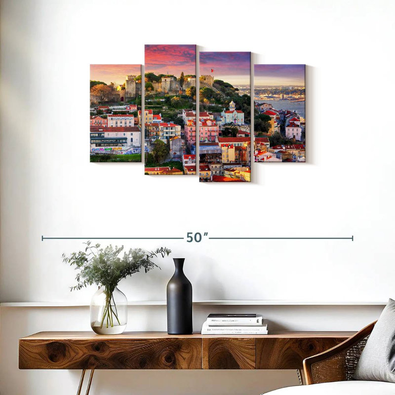 Marchelle Lisbon, 22" H x 36" W