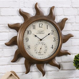 Sundeck Outdoor 19" Wall Clock