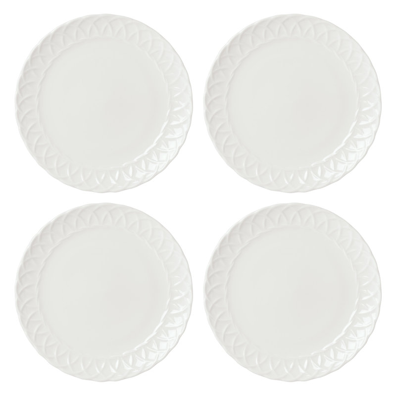 Wicker Creek Accent Plates, Set of 4