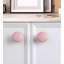 Solid Wood Cabinet Handle, Adhesive Back Handle