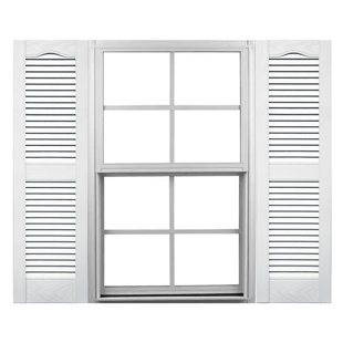 Mid-America Louvered Shutters (Set of 2)