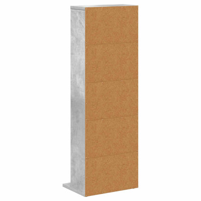 Engineered Wood 97.5cm H Media Shelves