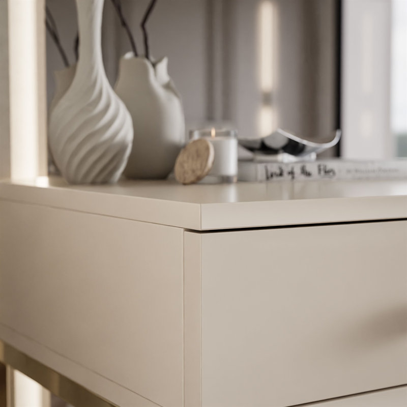 BLANCO GLAMOUR Console Table, Gold