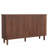 Modern Buffet Sideboard Cabinet with Spacious Storage and Elegant Semicircle-Patterned Doors, Perfect for Contemporary Homes-1288728706