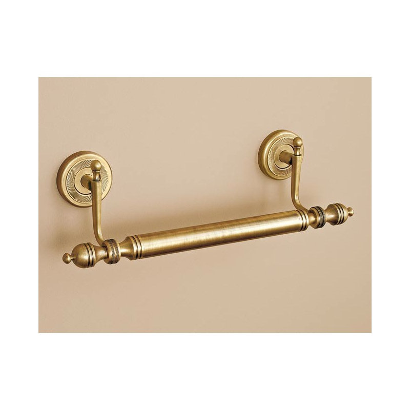 Barre à serviettes murale grand 14 po, Bronze,  14"