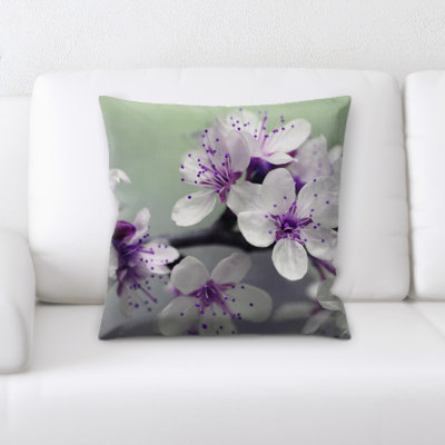 Coussin décoratif en fleur