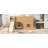 Mapleton All-in-One Low Loft Bed With Storage Shelves And Slide-124611211