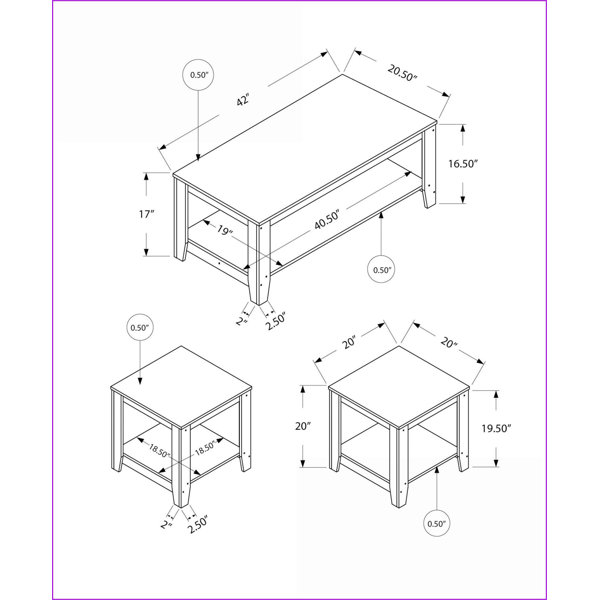 Dimensions du produit