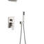 Système de douche, pomme de douche cascade avec douche à main, ensemble de robinet de douche mural pour salle de bain-118534834