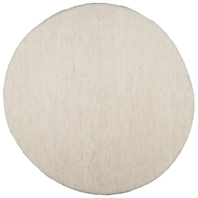 Arboga Hand Knotted Wool White Rug
