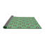 Tapis décoratif vert Pyne-1705536086