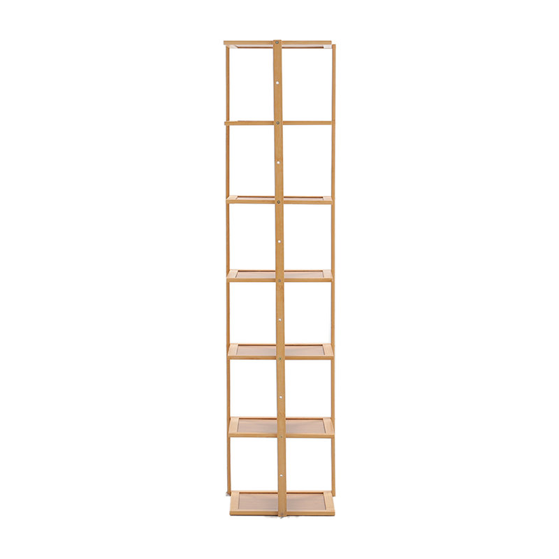 7 Pair Shoe Rack, Natural