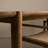 Nordic style oval solid wood dining table set-109079951